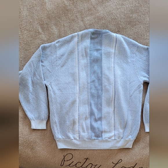 Vintage Tosani (Coogi Style) Knit Sweater - Picture 8 of 14